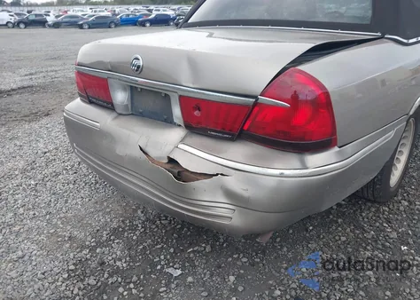 2001 Mercury Grand Marquis Ls z USA, uszkodzony, nr VIN 2MEFM75W71X671848